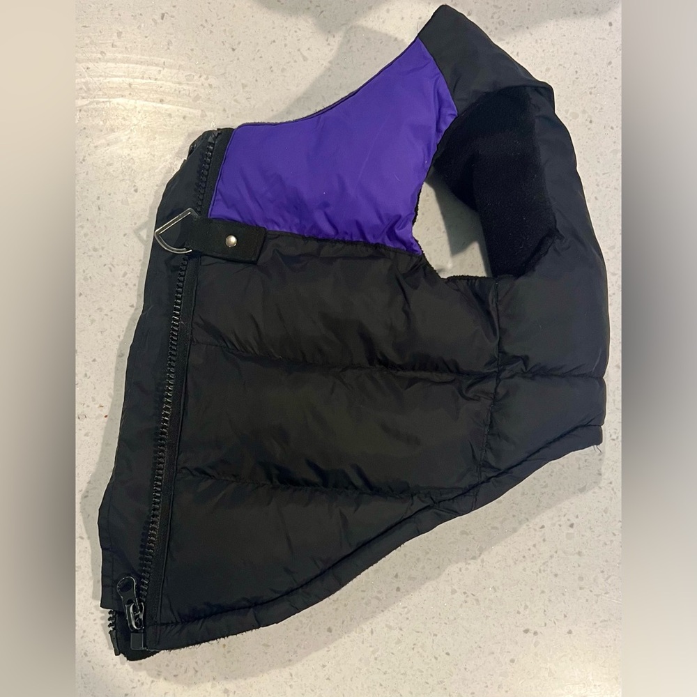Gooby Dog Full Zip Padded Vest Winter Coat, Warm Jacket Jacket w/hat - Picture 10 of 16